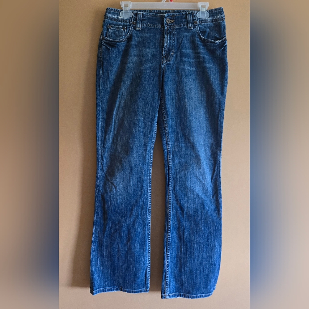 BKE Denim Boot Cut Distressed Jeans, 29/31.5
